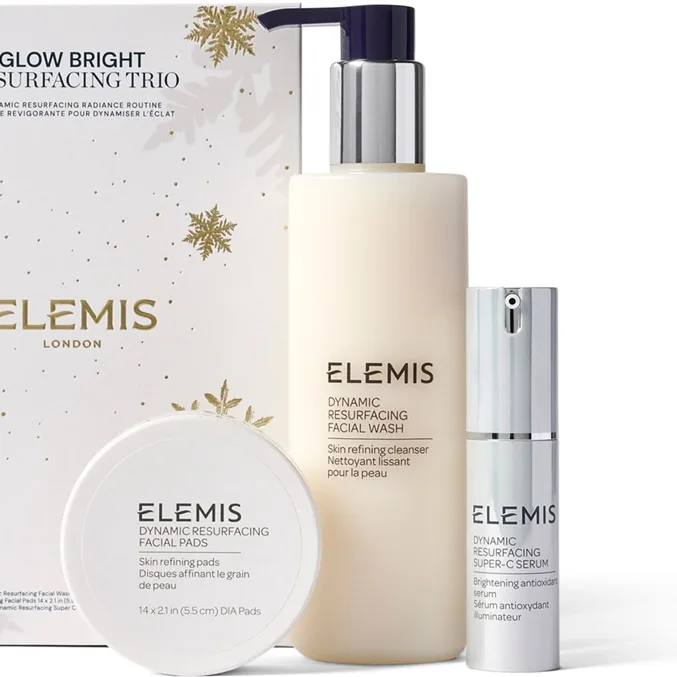Elemis Holiday Collection Glow Bright Resurfacing Trio lahjasetti