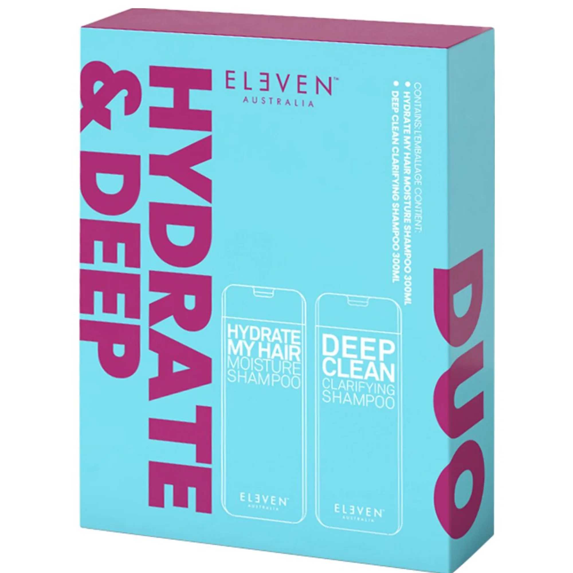Eleven Australia HYDRATE Hårplejesæt