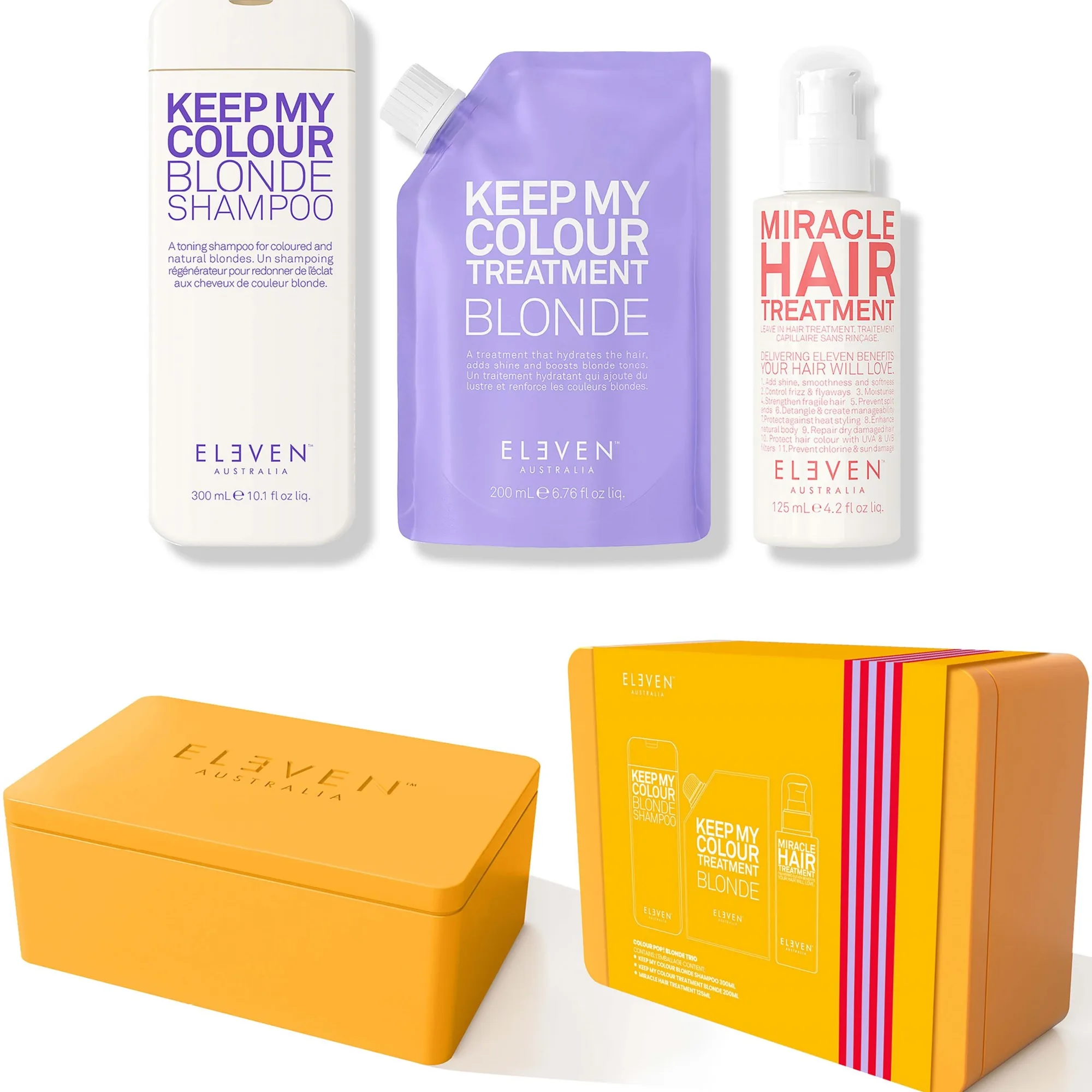 Eleven Australia Keep My Hair Blonde Trio Giftbox