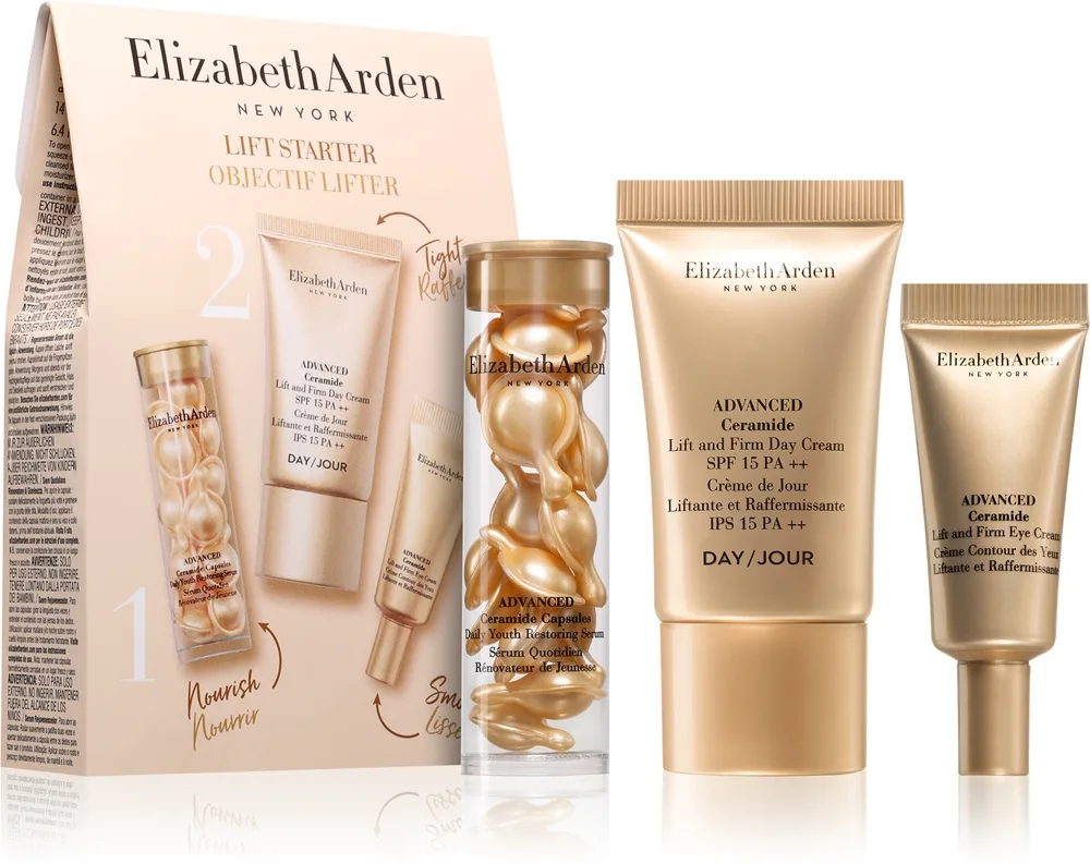 Elizabeth Arden Ceramide Lift Starter lahjasetti naisille