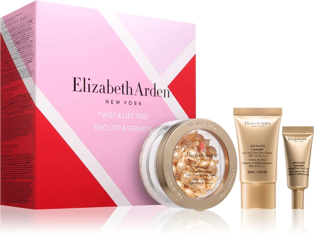 Elizabeth Arden Ceramide TWIST & LIFT lahjasetti ihon kosteutukseen ja kiinteyttämiseen