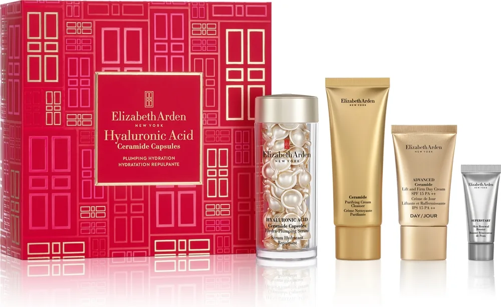 Elizabeth Arden Hyaluronic Acid Ceramide Capsules Hydra-Plumping Serum lahjasetti naisille