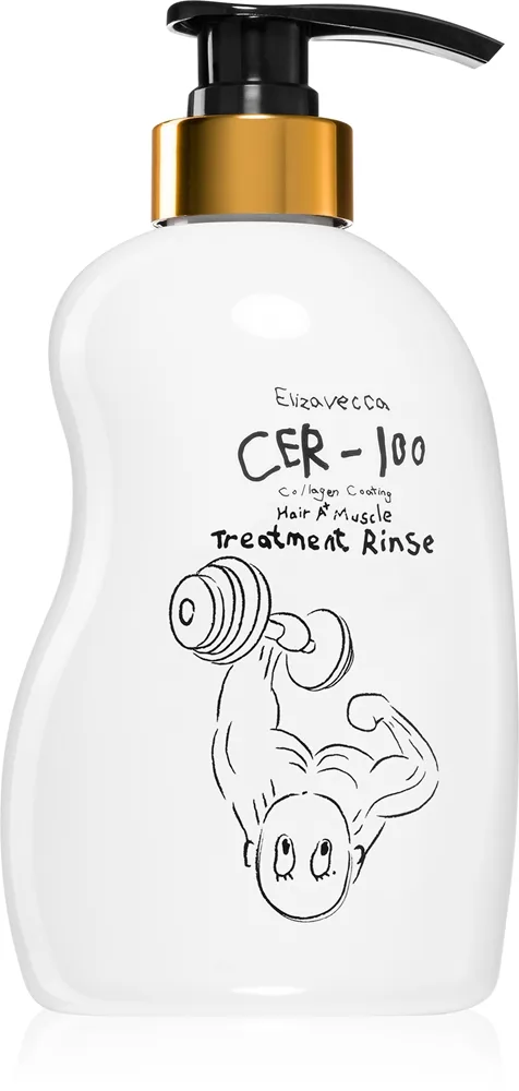 Elizavecca Cer-100 Collagen Coating Hair Muscle syväelvyttävä hoitoaine vaurioituneille ja hauraille hiuksille 500 ml