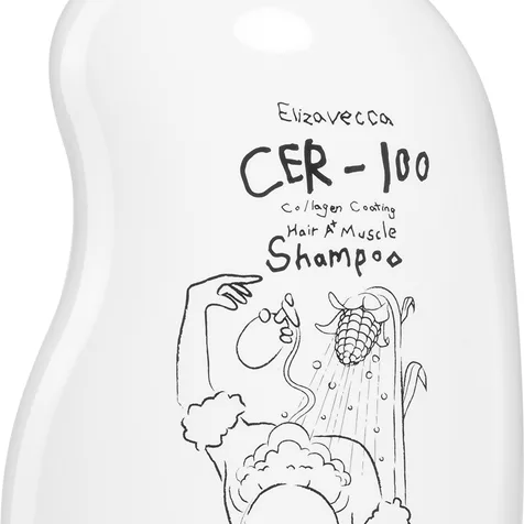 Elizavecca Cer-100 Collagen Coating Hair Muscle Shampoo Djupt ren- och klargörande schampo Med kollagen 500 ml