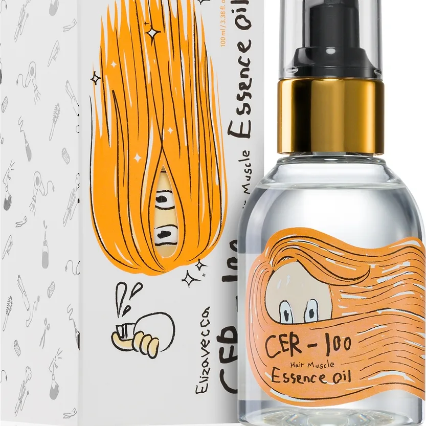 Elizavecca Cer-100 Hair Muscle Essence Oil Fuktgivande reparationsolja För skadat hår 100 ml
