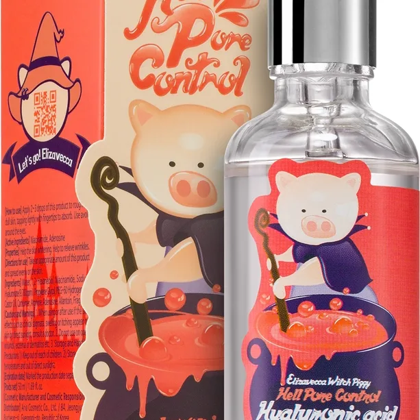 Elizavecca Witch Piggy Hell-Pore Control Hyaluronic Acid 97% Intensiv fugtgivende serum med hyaluronsyre 50 ml