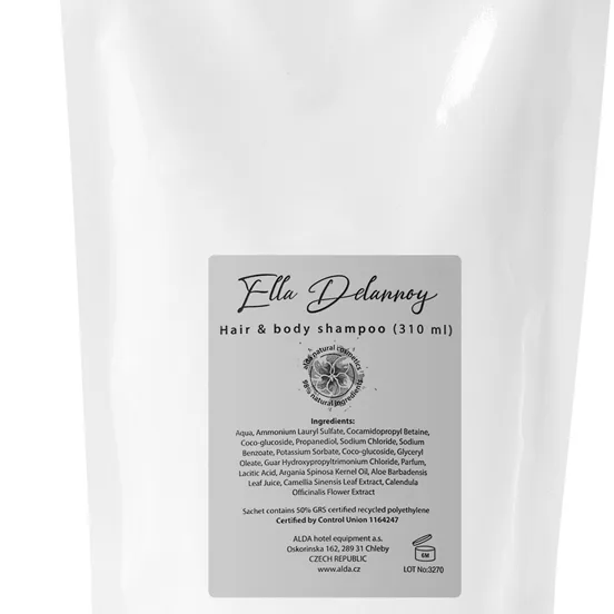 Ella Delannoy Hair & Body Shampoo Økologisk shampoo til krop og hår 310 ml