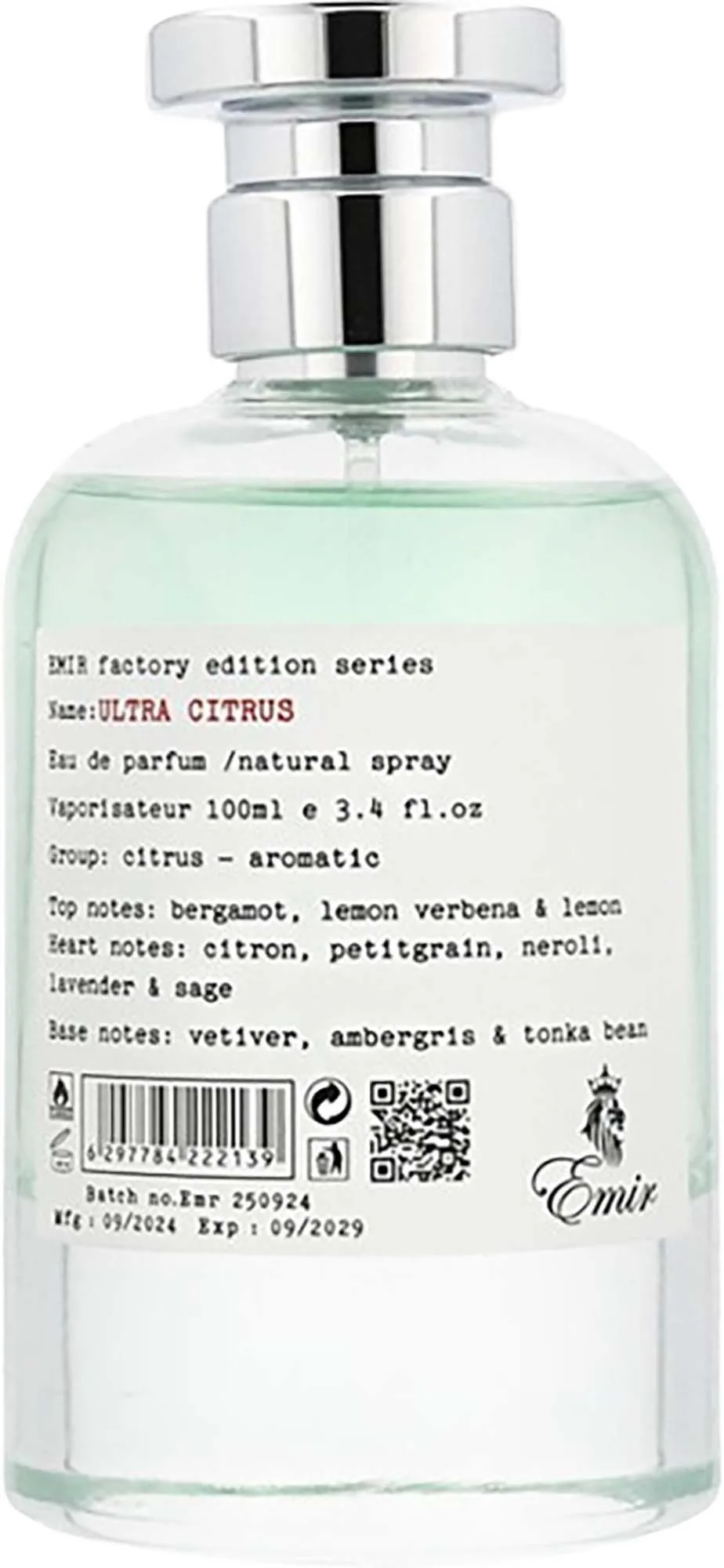 Emir Factory Edition: Ultra Citrus Eau de Parfum 100 ml