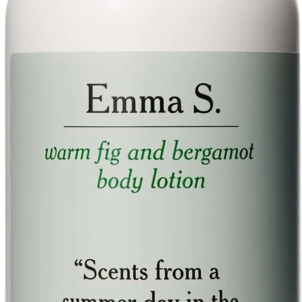 Emma S. Warm Fig And Bergamot Body Lotion