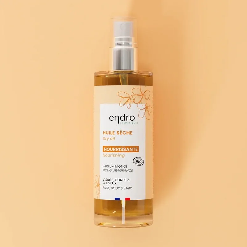 UDGÅR AF SORTIMENT - endro cosmètiques - 3-in-1 bio dry oil - Monoï