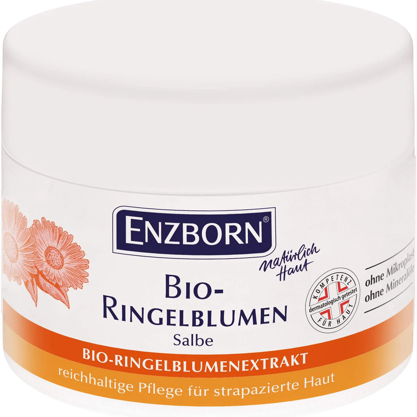 Enzborn Bio Ringelblumensalbe 200 ml - Zur Hautpflege