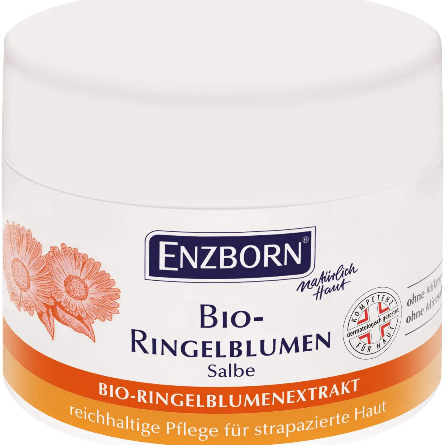 Enzborn Bio Ringelblumensalbe 80 ml - Zur Hautpflege
