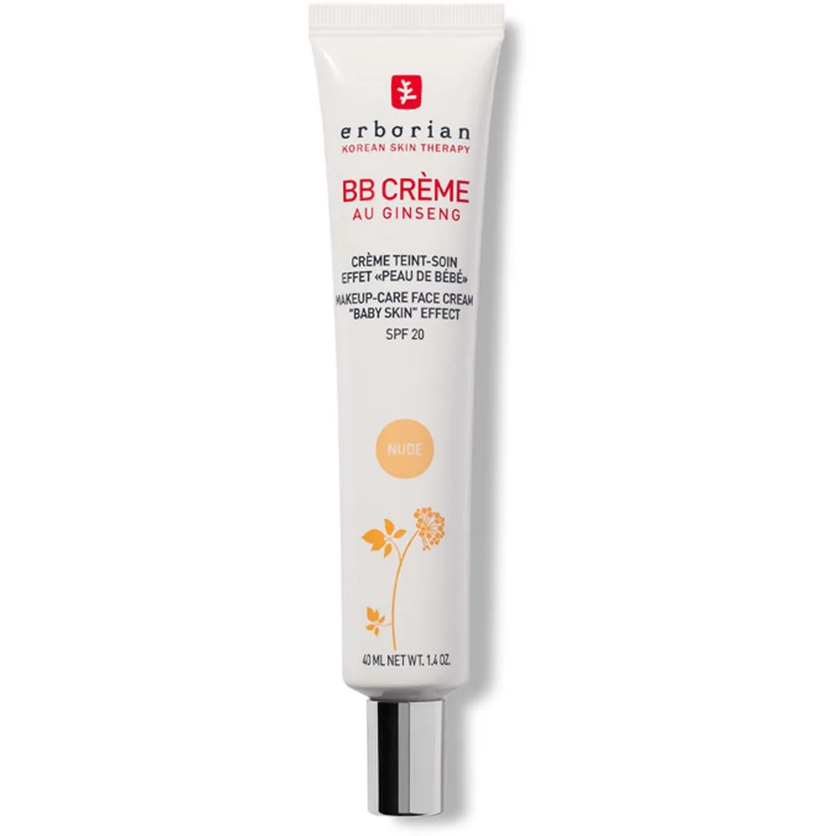 Erborian BB Cream BB kräm med SPF 20 för hudperfektion Stort paket Skugga Nude 40 ml