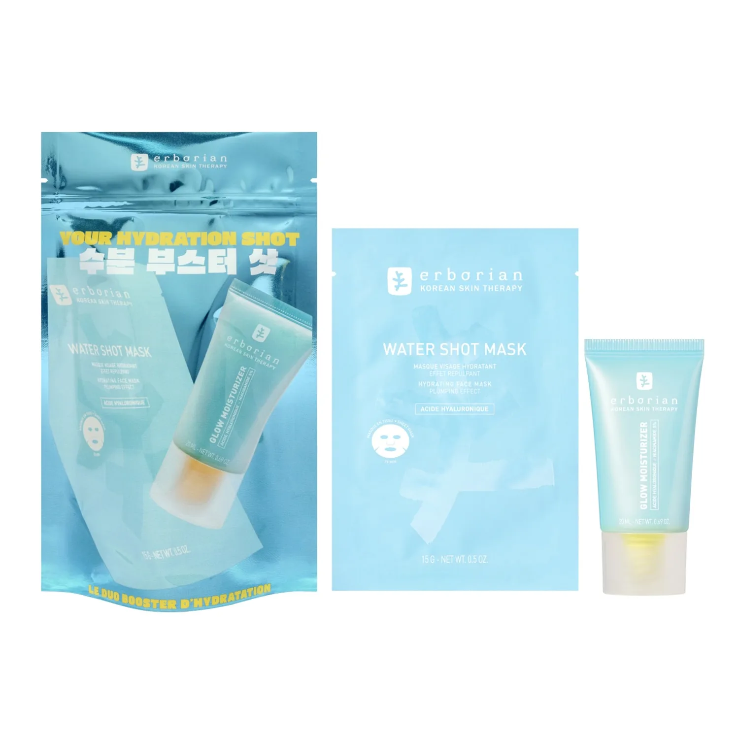 K-beauty moisturizer ritual - Ansiktsvårdsset