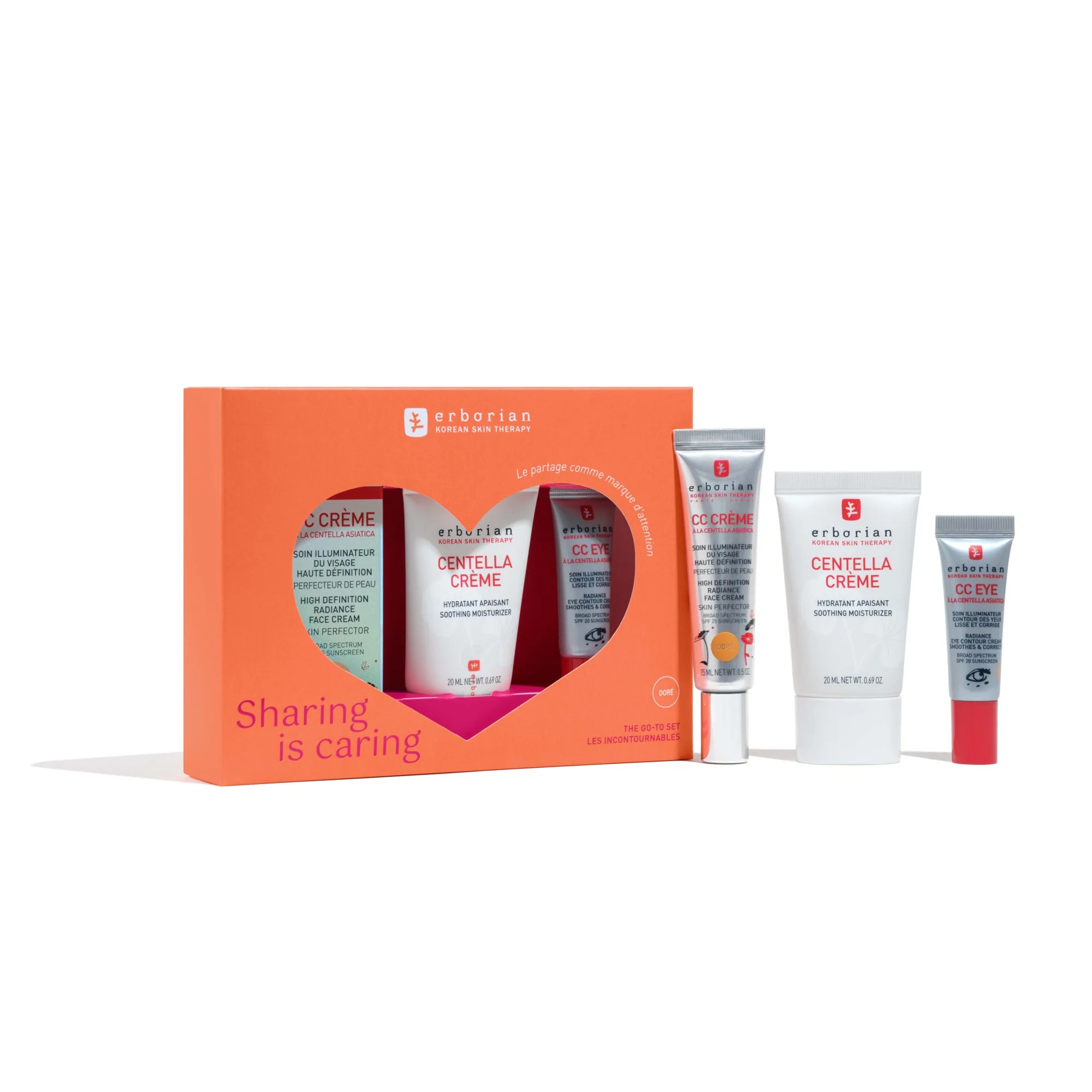 Erborian The Go-To Set - CC Routine x Centella Creme - Doré