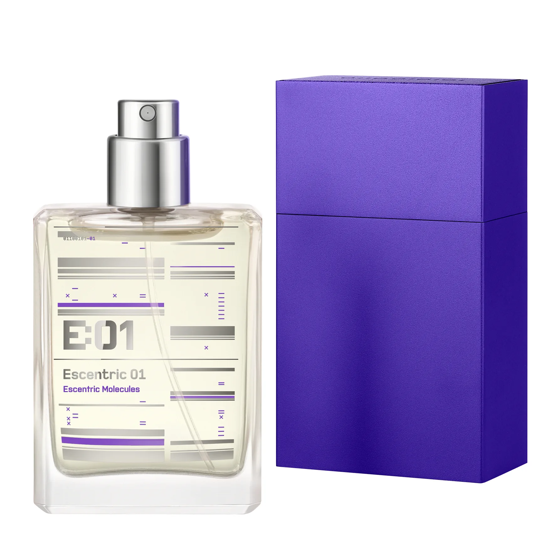 Escentric Molecules Escentric 01 Eau de Toilette -tuoksu unisex + Case 30 ml