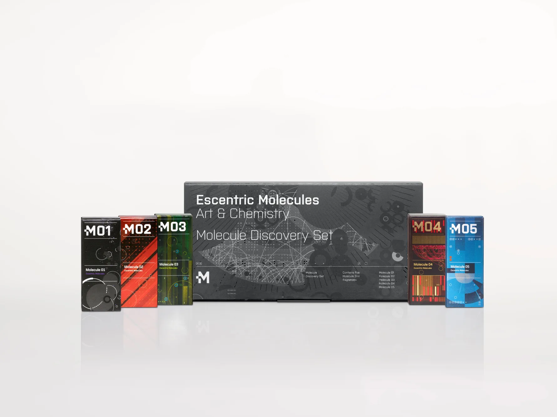 Art & Chemistry Molecule Discovery Set 5 x 2 ml
