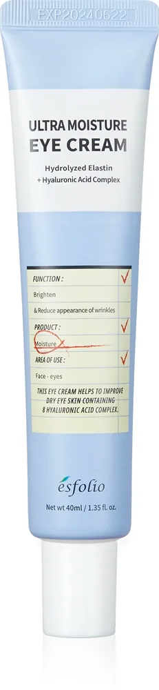 esfolio Ultra Moisture Fuktgivande ögonkräm 40 ml