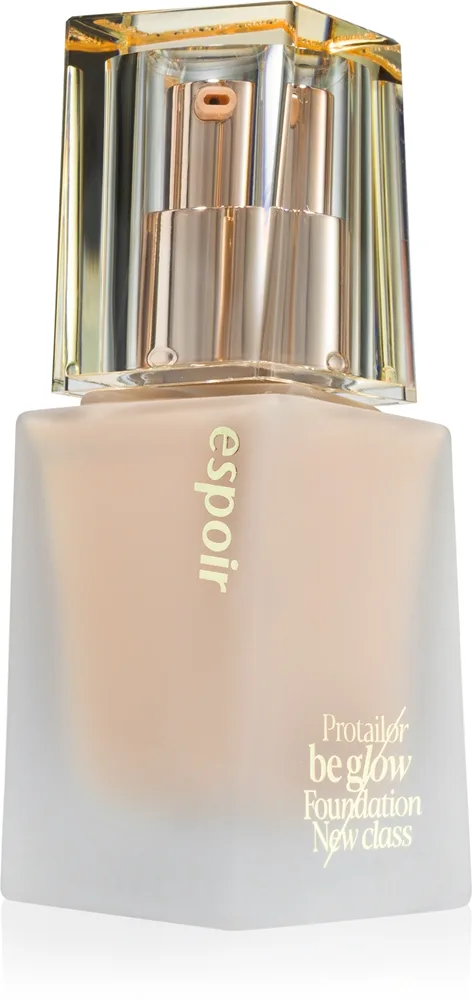 espoir Pro Tailor Foundation Be Glow Återfuktande foundation med uppljusande effekt Skugga 21 Ivory 30 g