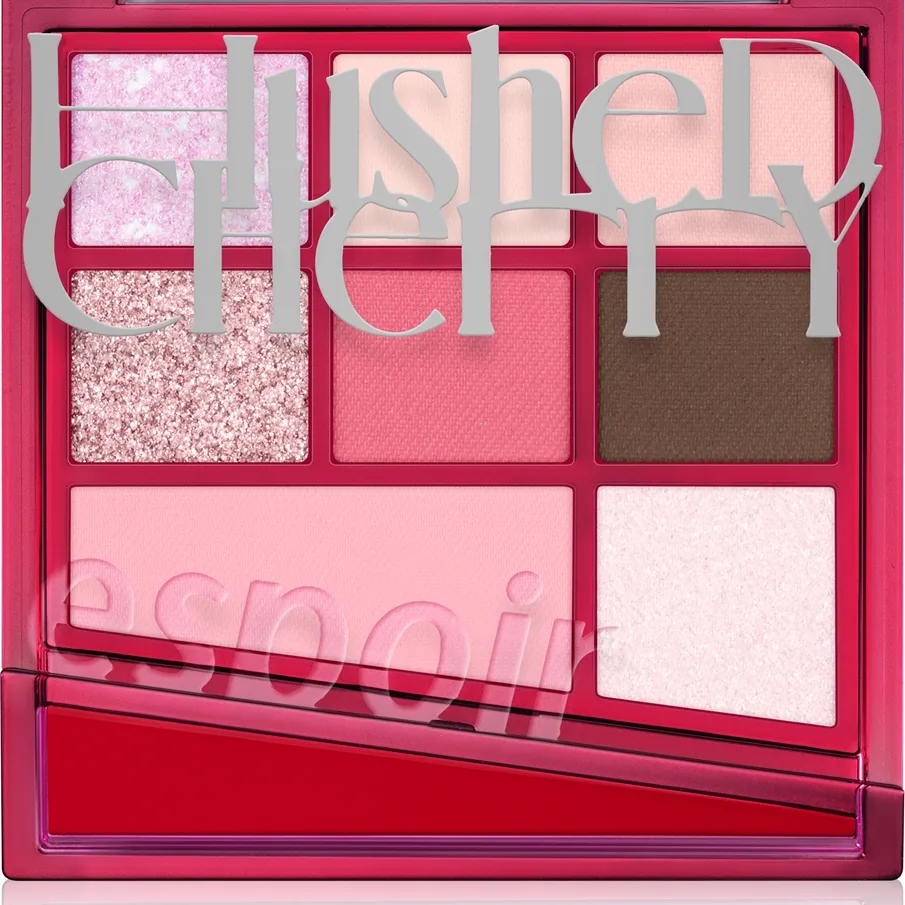 espoir Real Eye Palette All New Palett för ögonskugga För perfekt utseende Skugga Hushed Cherry 94 g