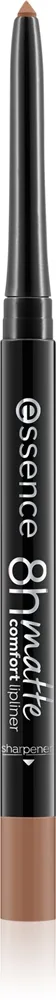 essence 8h Matte Comfort Mat læbeliner med blyantspidser Skygge 16 Run, Don't Walk 0,3 g