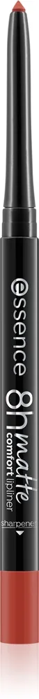 essence 8h Matte Comfort matta-huultenrajauskynä mukana teroitin sävy 18 Cherry On Top 0,3 g