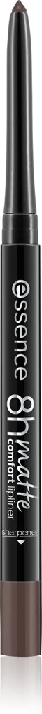 essence 8h Matte Comfort Mat læbeliner med blyantspidser Skygge 22 Ash Attitude 0.3 g