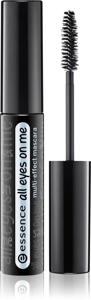essence All Eyes on Me Volymgivande, böjande och definierande maskara Skugga 01 Black 8 ml