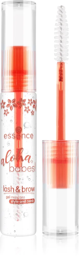 essence Aloha, Babes! Lash & Brow Gel Mascara 01 Ready, Sun-set, Go! 9 ml