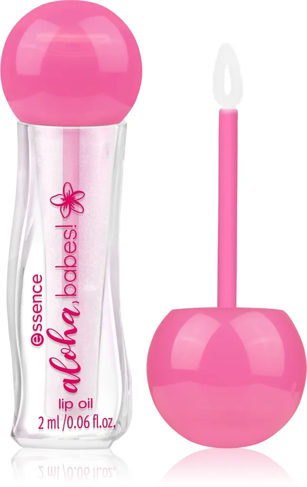 essence Aloha, Babes! Lip Oil 01 Time To Coco-loco! 2 ml