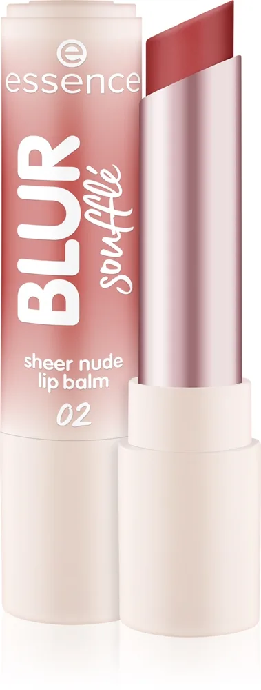 essence BLUR soufflé sheer nude lip balm Huulivoide