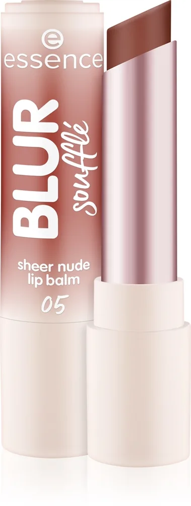 essence BLUR soufflé sheer nude lip balm Huulivoide
