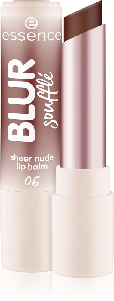 essence BLUR soufflé sheer nude lip balm Huulivoide