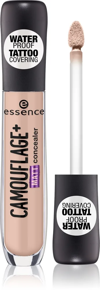 essence CAMOUFLAGE+ MATT Vattentät concealer med matt effekt Skugga 40 Medium Fawn 5 ml
