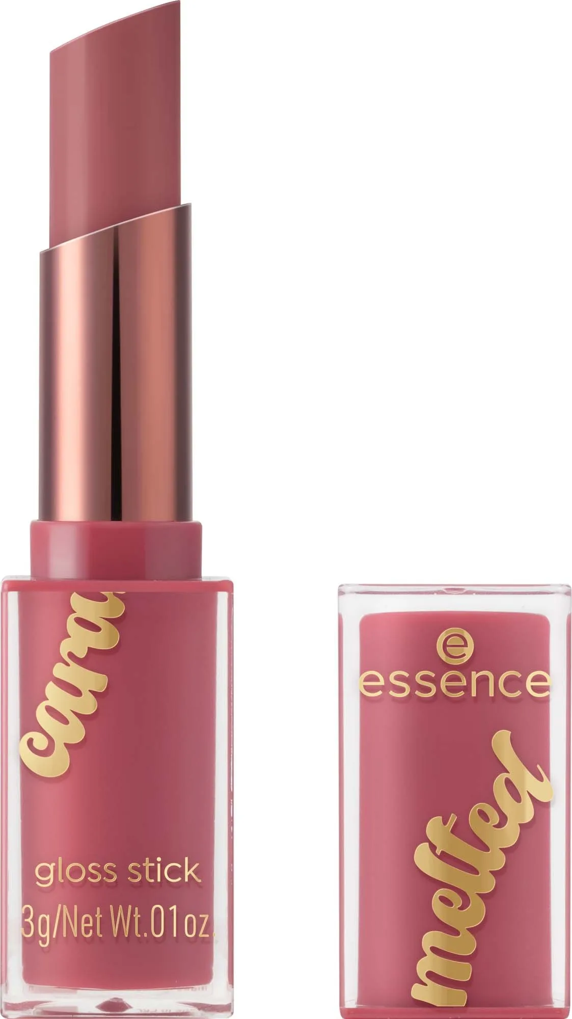 essence Caramelted Gloss Stick 01 Sweet Lips, Caramel Kiss