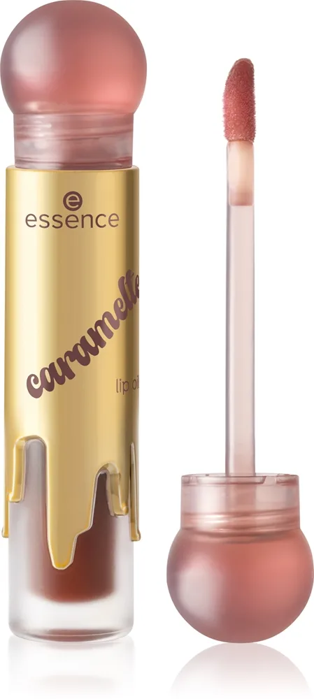essence caramelted Lippenöl mit nahrhaften Effekt Farbton 01 Drippin’ In Caramel 3 ml