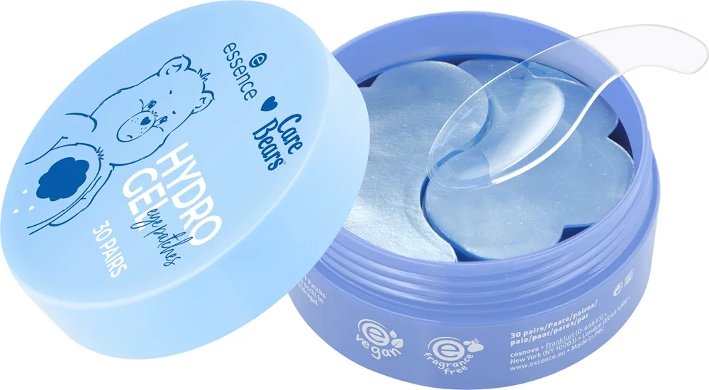 essence Care Bears hydrogeelityynyt silmänympäryksiin 01 Do Not Disturb 60 kpl