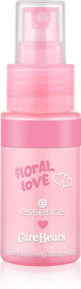 essence Care Bears hajustettu vartalosuihke mini naisille 02 Floral Love 35 ml