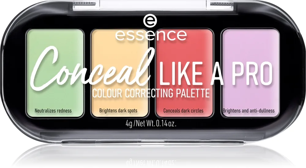 essence CONCEAL like a PRO Colour Correcting Palette Concealer-palette