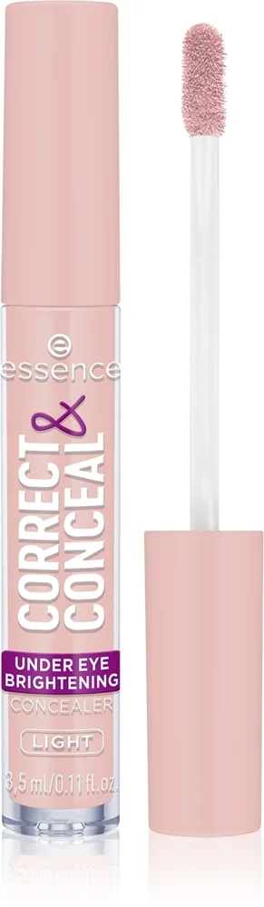 essence CORRECT & CONCEAL Lysnende concealer til at behandle mørke rande Skygge 10 Light 3 ml