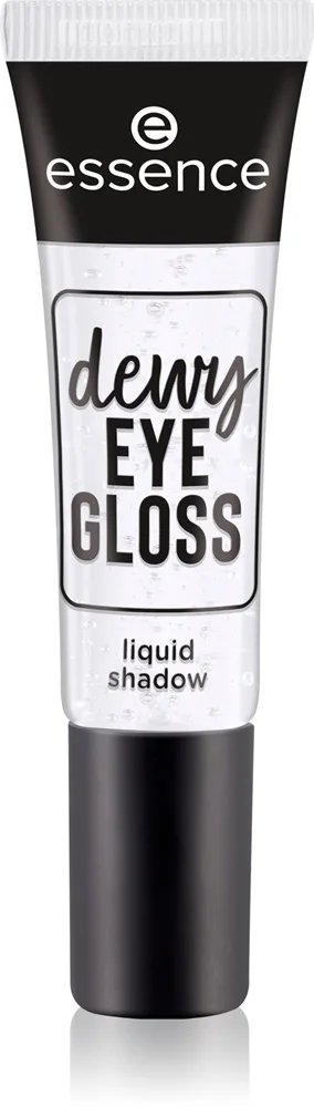 essence dewy EYE GLOSS kiiltävä luomiväri sävy 01 Crystal Clear 8 ml