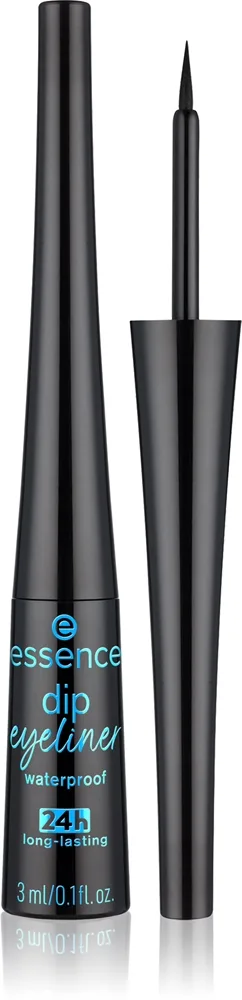 essence Dip Eyeliner Waterproof 24h Long-lasting 01 Black - 3 ml