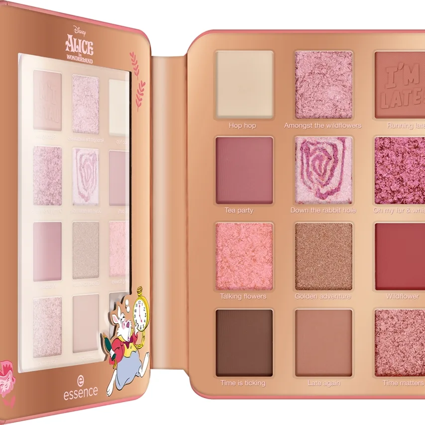 essence Disney Alice in Wonderland Palett för ögonskugga 02 - Running As Fast As I Can! 16 g
