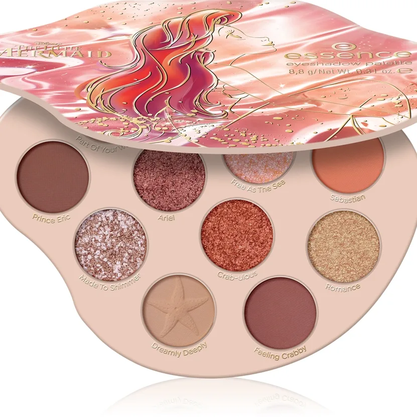 essence Disney The Little Mermaid Palett för ögonskugga Skugga 8.8 g
