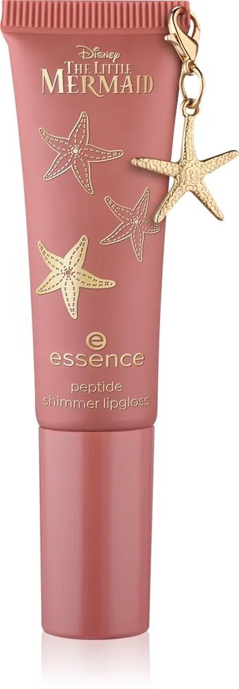 essence Disney The Little Mermaid kimalteleva huulikiilto sisältää peptidejä sävy 10 ml