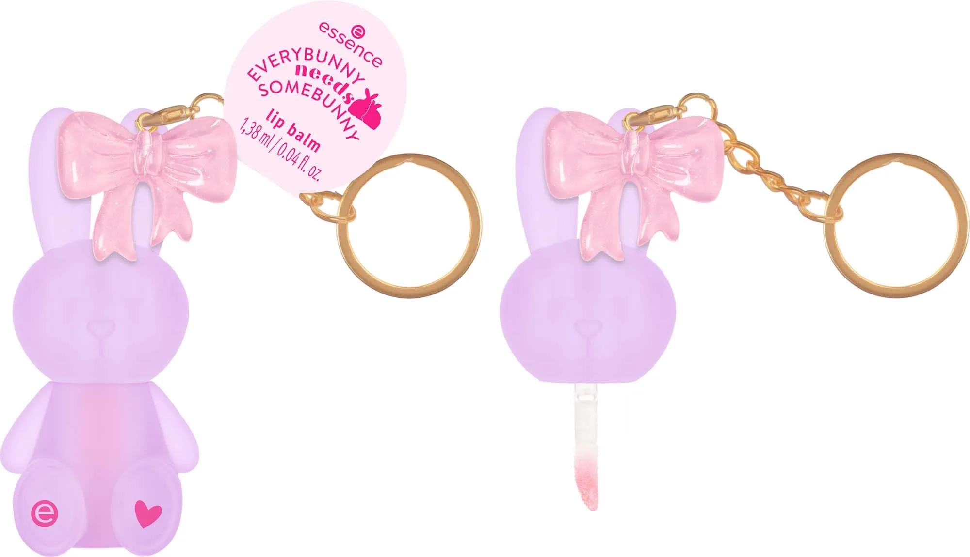 essence EVERYBUNNY needs SOMEBUNNY huulivoide sisältää kimalteita sävy 01 Hop Into Happiness 1.38 ml