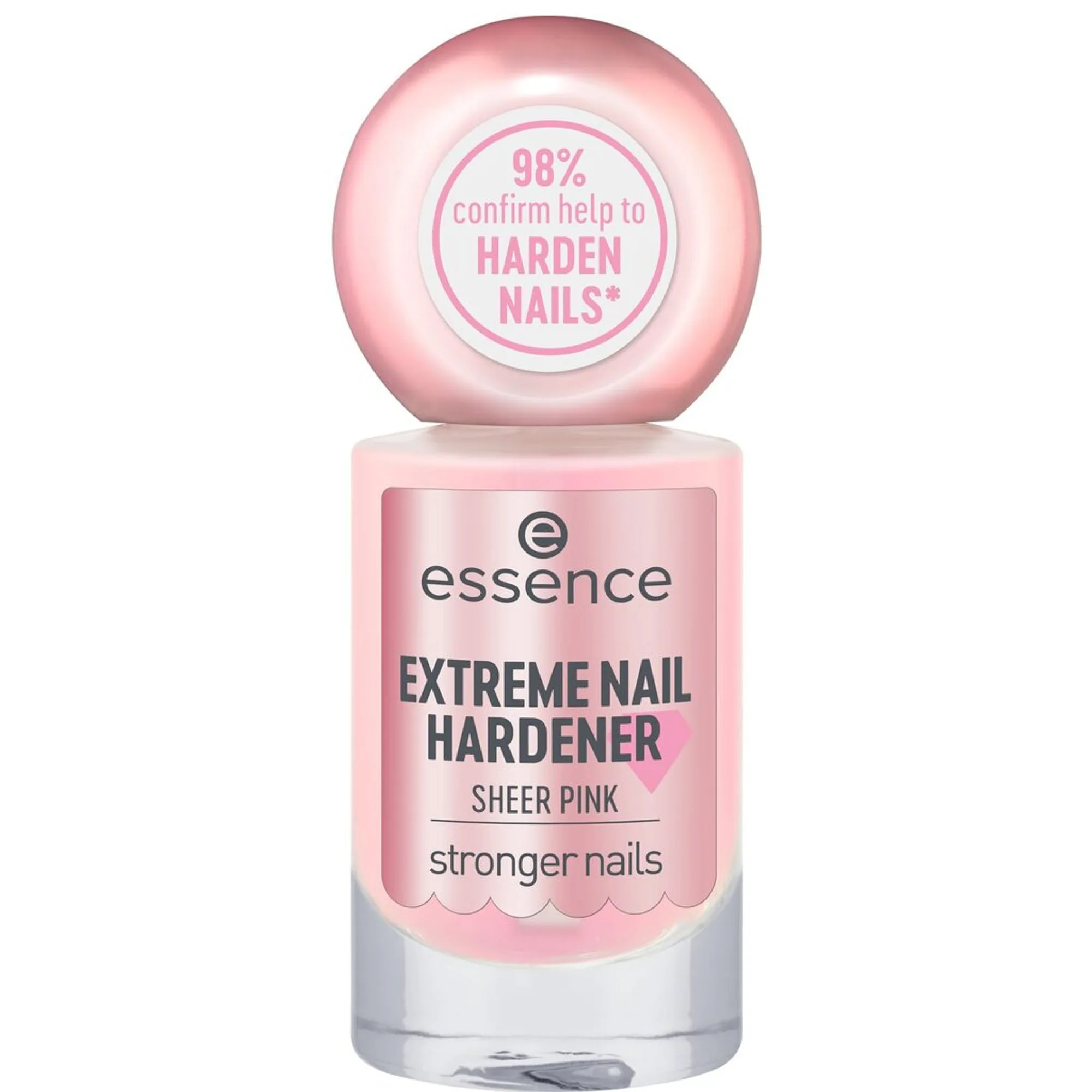 essence EXTREME NAIL HARDENER Sheer Pink Kynnenkovettaja