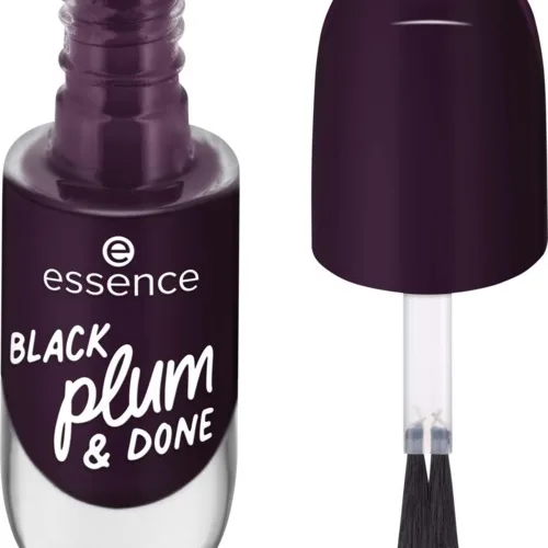 essence Gel Nail Colour 84 BLACK plum & DONE