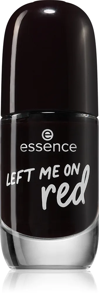 essence Gel Nail Colour kynsilakka sävy 72 LEFT ME ON red 8 ml