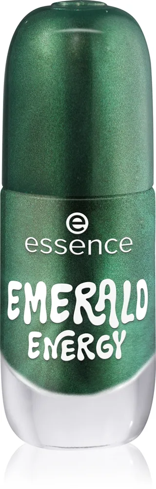 essence Gel Nail Polish Gel neglelak Skygge 13 EMERALD ENERGY 8 ml